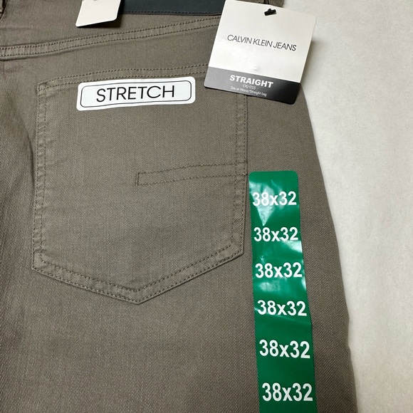 NWT: CALVIN KLEIN STRAIGHT LEG JEANS - Picture 7 of 9